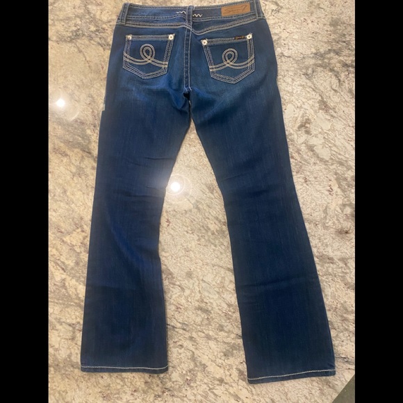 Seven7 Boot Cut Denim Jeans Size: 29 - Picture 4 of 5